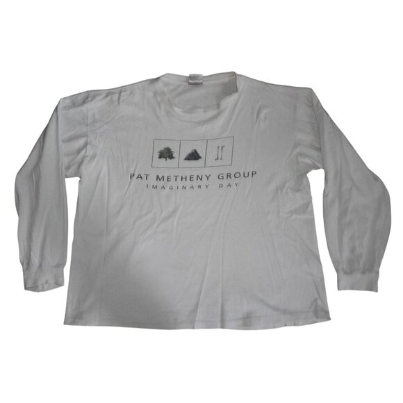 Vintage Pat Metheny Group Imaginary Day Tour '97-98 Long Sleeve T-shirt XL
